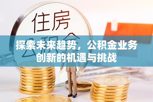 六龟探索未来趋势，公积金业务创新的机遇与挑战