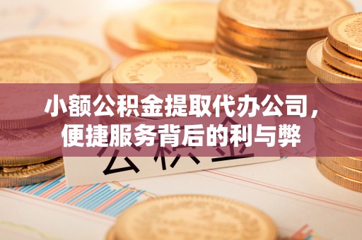 六龟小额公积金提取代办公司，便捷服务背后的利与弊