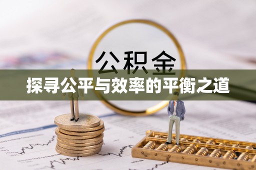 六龟探寻公平与效率的平衡之道