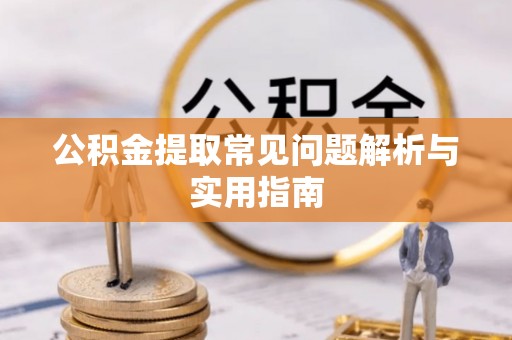 六龟公积金提取常见问题解析与实用指南
