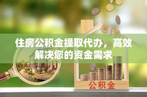 六龟住房公积金提取代办，高效解决您的资金需求