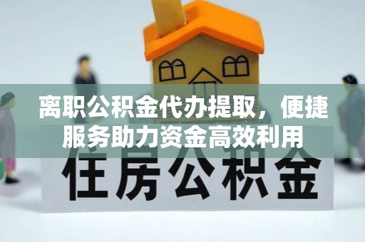 六龟离职公积金代办提取，便捷服务助力资金高效利用