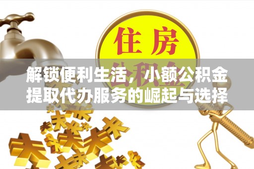 六龟解锁便利生活，小额公积金提取代办服务的崛起与选择