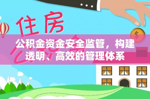 六龟公积金资金安全监管，构建透明、高效的管理体系