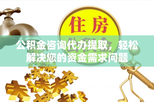 六龟公积金咨询代办提取，轻松解决您的资金需求问题