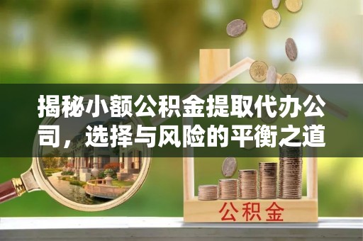 六龟揭秘小额公积金提取代办公司，选择与风险的平衡之道