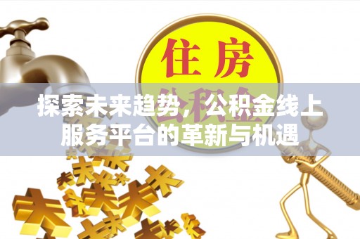 六龟探索未来趋势，公积金线上服务平台的革新与机遇