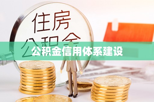 六龟公积金信用体系建设