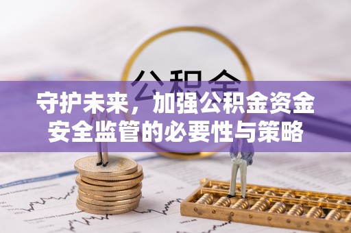 六龟守护未来，加强公积金资金安全监管的必要性与策略