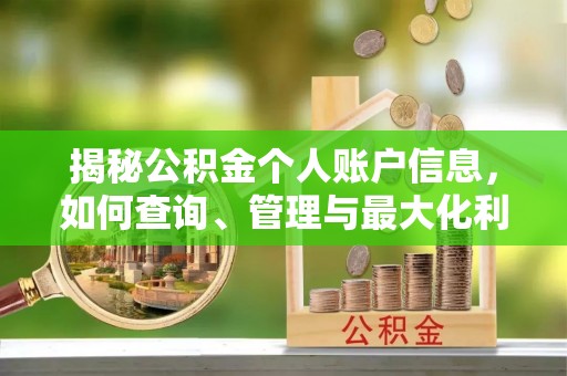 六龟揭秘公积金个人账户信息，如何查询、管理与最大化利用