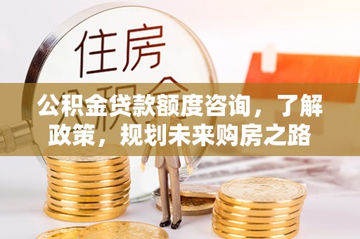 六龟公积金贷款额度咨询，了解政策，规划未来购房之路