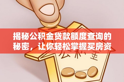 六龟揭秘公积金贷款额度查询的秘密，让你轻松掌握买房资金规划