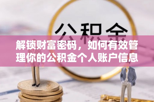 六龟解锁财富密码，如何有效管理你的公积金个人账户信息