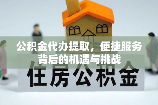 六龟公积金代办提取，便捷服务背后的机遇与挑战