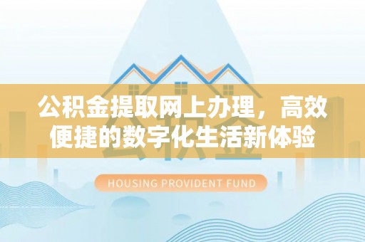 六龟公积金提取网上办理，高效便捷的数字化生活新体验