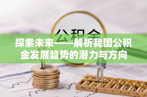 六龟探索未来——解析我国公积金发展趋势的潜力与方向