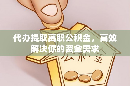 六龟代办提取离职公积金，高效解决你的资金需求