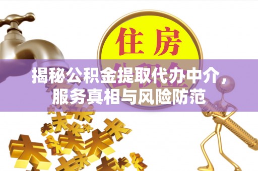 六龟揭秘公积金提取代办中介，服务真相与风险防范