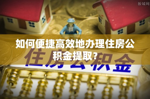 六龟如何便捷高效地办理住房公积金提取？