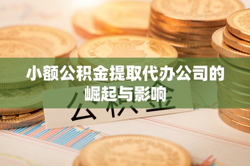 六龟小额公积金提取代办公司的崛起与影响