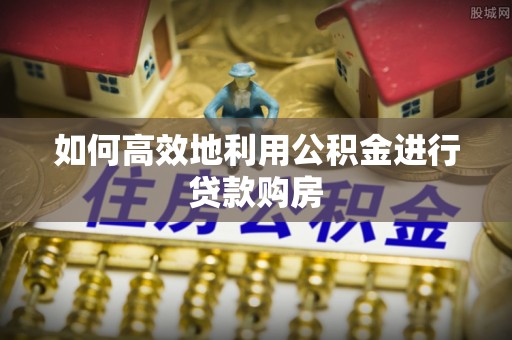 六龟如何高效地利用公积金进行贷款购房