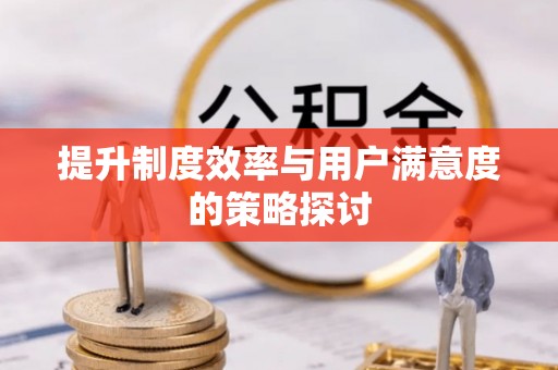 六龟提升制度效率与用户满意度的策略探讨